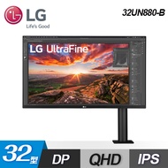 【LG 樂金】32型 4K Ergo支架 IPS 顯示螢幕 (32UN880-B)