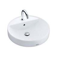 FUO衛浴:TOTO品牌  上嵌式陶瓷面盆 (L700CET)