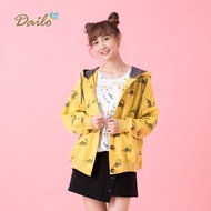 【Dailo】恐龍怪獸連帽女無袖-外套(四色/版型適中)