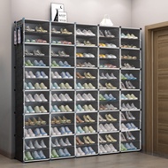 Simple Shoe Cabinet Household Dustproof Shoe Rack Assembly Large Economy Multilayer Storage Zhi Wu Jia Zi Plastic Large Capacity