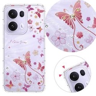【KnowStar】OPPO 系列 奧地利彩鑽防摔手機殼-燕尾蝶(Reno5Pro/Reno4Z/realmeV5/X3/X50Pro/X7Pro)