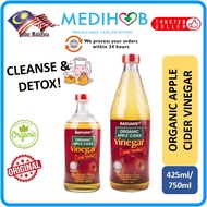 [DETOX] ORGANIC Apple Cider Vinegar Radiant (425ml/750ml) [New Zealand] [Halal] 有机苹果醋 Cuka Epal Organik
