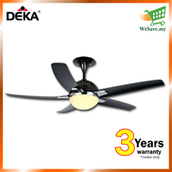 DEKA Q9N 56" 5 Blade Ceiling Fan with LED Light (GM) (Original)