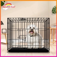 Dog cage collapsible Dog cage Dog cage with wheel dog cage dog cage stainless steel pet cage for dog cat collapsible foldable 55X40X45cm