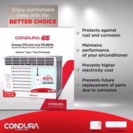 Condura window type aircon 0.75hp Inverter Grade