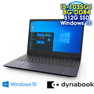 dynabook CS40L-H-PYS38T-00F002 黑曜藍 (14 FHD IPS/Intel/i5-1035G1/8G 3200/512G SSD/win 10/3Y)