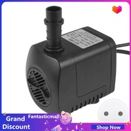Fantasticmall Aquarium Water Pump Fountain Pump Submersible Water Fountain , 15W with 12leds Light Fish Tank Pond Oxygen 220GPH 2 Nozzles Pool -
