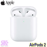 Apple AirPods 2 藍牙耳機 (搭配有線充電盒)-贈奈米噴劑