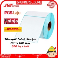 A6 Thermal Sticker Thermal Paper Waybill Shipping Label Consignment Note Sticker 100*150mm / 10*15cm