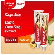 Colgate Kayu Sugi Original Toothpaste Valuepack 160g x 2 [Bundle of 3]
