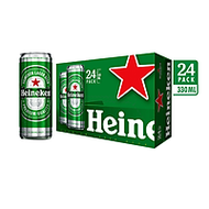 THÙNG 24 LON - Bia Heineken Sleek lon 330ml