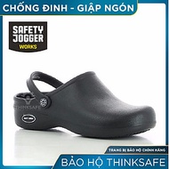 Giày dép chống trượt Safety Jogger Oxypas Bestlight siêu nhẹ chuyên dụng cho phòng sạch, nhà bếp (màu đen) - Bestlight1 (HS Code: 640199
