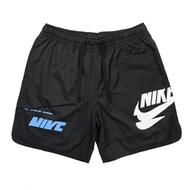 Nike 短褲 NSW Sport Essentials 男款 黑 刺繡 防潑水 內網眼 風褲 梭織 DM6880-010