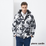 Pierre Cardin皮爾卡登 男裝 保暖抗寒加絨防潑水衝鋒衣外套-迷彩(7205791-95)
