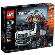 LEGO 樂高積木科技機械組奔馳重型卡車42043電動益智動力馬達玩具