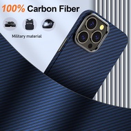 Real Pure Carbon Fiber Case For Iphone 13 12 Pro Max Case Colorful Aramid Fiber Ultra Thin Phone Cover For Iphone 13 12 Pro