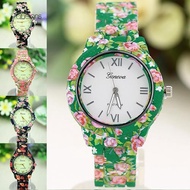 ♘  【Bluelans】Women Geneva Printed Round Wrist Watch