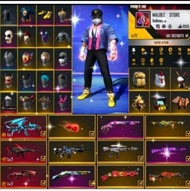 akun sultan ff skin AK 2juta dan SG2