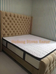 Divan Dipan Difan Kasur Jaguar Kancing Kain Bludru