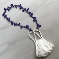 禮物 口罩鍊、眼鏡鍊兩 Mask Chain&amp;Necklace Garden IRIS