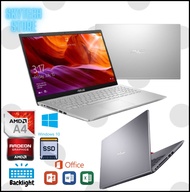 LAPTOP ASUS M509BA AMD A4 9125 7th RAM8GB SSD256GB AMD RADEON GRAPHIC WINDOWS 10+OHS 2019 ORIGINAL