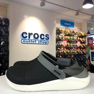 Crocs_literide_clog รองเท้าแตะที่ทนทานรองเท้าลำลองในทางปฏิบัติบ้านรองเท้าลำลองลื่น
