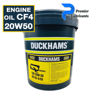 DUCKHAMS Q DIESEL 20W50 CF-4 / SG (18 liters) - Heavy Duty Diesel Engine Oil (HDEO) 20W50 18L