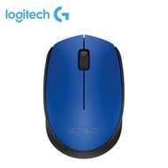 羅技 M171 無線滑鼠(藍)/無線/1000dpi/2.4G迷你接收器/左右手適用