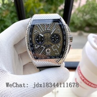 Franck Muller V45 SC DT series full diamond literal shell mechanical watch