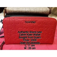 Calvin Klein Zippered Wallet