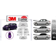 Full Car Tinted Siap Potong (Precut) Car Tinted USA UV99% IR96 (6Glass Tinted) low price Sputter/3M/LLumar/V Kool