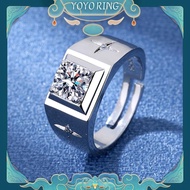 YOYO RING Cincin Gaya Cowok/ Emas Asli 1 Gram Ada Surat Asli/ Sederhana Dan Murah Hati Dengan Berlian