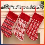 New Knitted Christmas Stockings Christmas Gift Bag Christmas Decoration Supplies Christmas Socks  Gift Pendant