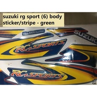 suzuki rg sport (6) body sticker/stripe