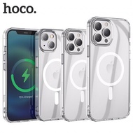 [ส่งจากไทย] Hoco เคสโทรศัพท์ใส เคสโทรศัพท์ ไอโฟน13 สำหรับ MagSafe ไร้สายตัวชาร์จไฟ Case iPhone 13 / 13Mini / 13 Pro / Pro Max / iPhone 12