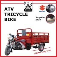 ATV Tricycle 110cc 150cc 200cc 250cc (Can Test Drive)Transport Oil Palm Durian Rubber Fruit Farm Kebun