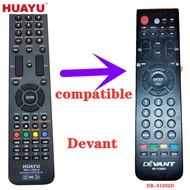 RM-L1098 8 HUAYU UNIVERSAL LCD LED TV REMOTE CONTROL Remote Control Compatible for Devant ER-31202D LED TV Remote