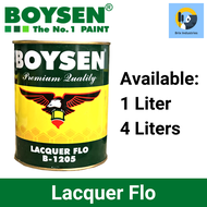 Boysen Lacquer Flo 1 Liter or 4 Liters (Gallon) B-1205 Brix Industries Manila
