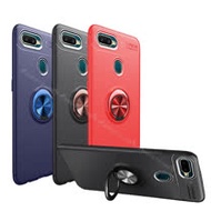OPPO AX7 360度磁吸 炫彩指環支架手機殼 抗摔保護殼