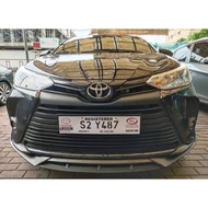 Toyota Vios 2014 to 2021 Front Bumper Chin Double Blade