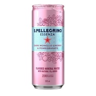 San Pellegrino 聖沛黎洛 零卡香氛氣泡飲 石榴櫻桃風味 330毫升 X 24罐