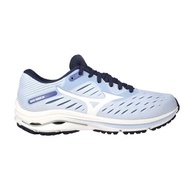 (女) MIZUNO WAVE RIDER 24 慢跑鞋-3E WIDE-寬楦 美津濃 粉紫白丈青
