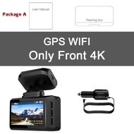 OBDPEAK M63s Dash Cam Dual Lens Ultra HD Real 4K Car DVR Camera WIFI GPS Rear View Night Vision WDR Video Recorder 24H Parking
