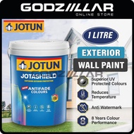 1L Jotun Jotashield Antifade Colour (Matt) - Exterior Wall Paint - Cat Luar Dinding Rumah (Tidak Kilat)