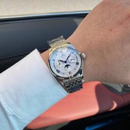 歐米茄-OMEGA蝶飛系列六針月相精品男士腕表 多功能時尚男錶 機械錶  休閒手錶 鋼帶手錶 大盤商務腕錶