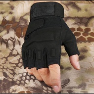 Tactical Fingerless Gloves Military Army Shooting Paintball Airsoft Bicycle Motorcross Combat Hard Knuckle Half Finger Gloves Outdoor Sports Fingerless Military Tactical Airsoft