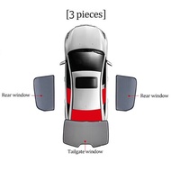 For Lexus ES 2013-2018 350 300 250 ES300H Es350 Magnetic Car Sunshade Front Windshield Mesh Curtain Rear Side Window Sun Shade