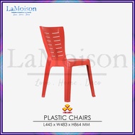Lamoison 3V HIGH QUALITY PLASTIC CHAIRS / KERUSI PLASTIK - 2PCS