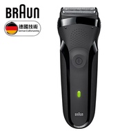 【德國百靈 BRAUN】三鋒系列電鬍刀(黑) 300s-B