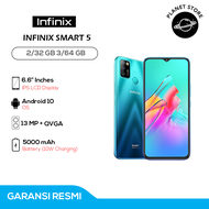 NEW SMARTPHONE INFINIX SMART 5 RAM 2/32GB - RAM 3/64GB 4G LTE DUAL REAR CAMERA TRIPLE FLASH HANDPHONE FINGERPRINT BIG BATTERY 5000 MAH SMARTPHONE TERBARU ANDROID 10 GARANSI RESMI